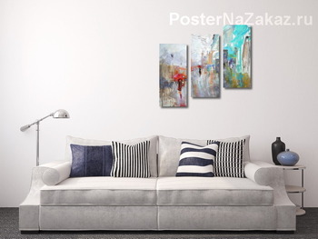 Модульная картина Спас на Крови