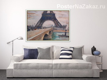 Модульная картина Эйфелева башня