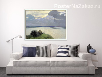 Модульная картина Над вечным покоем, 1894