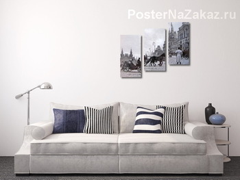 Модульная картина На Красной площади