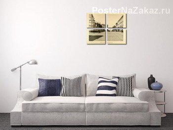 Модульная картина Воздвиженка,1887