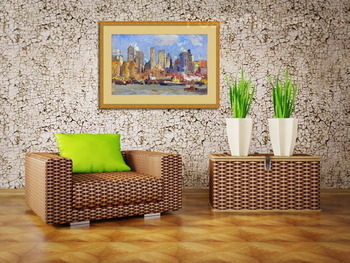 Модульная картина Вид на Нью-Йорк