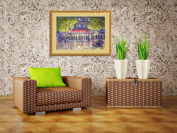 Модульная картина Париж ночью