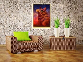 Модульная картина Грифон