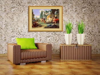 Модульная картина Империя Флоры