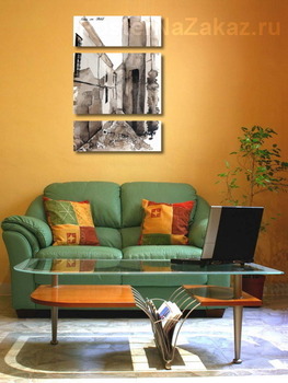 Модульная картина Солнечный Рим