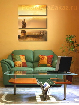 Модульная картина Старый мост в Вюрцбурге