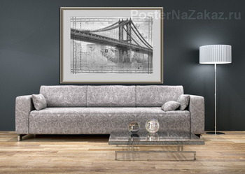 Модульная картина Манхэттенский мост