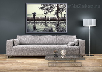 Модульная картина Дождь