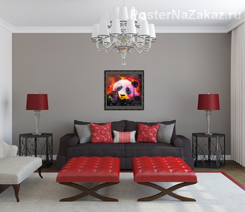 Модульная картина Панда