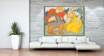 Модульная картина Гармонист