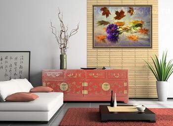 Модульная картина Осенний вальс