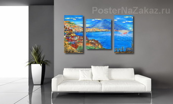 Модульная картина Неаполь сегодня