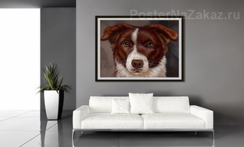 Модульная картина Собака