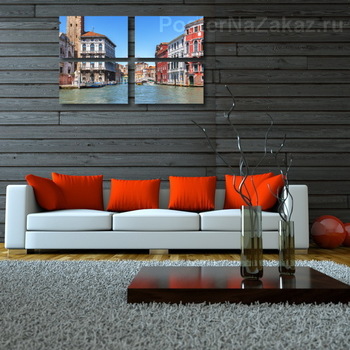Модульная картина Венеция сегодня