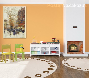 Модульная картина Вблизи ворот Сен-Дени