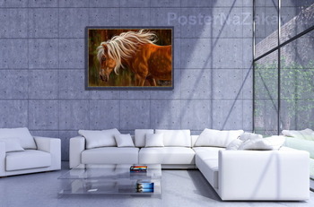 Модульная картина Лошадь