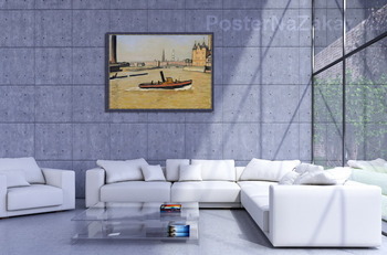 Модульная картина Порт Гамбург