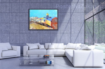 Модульная картина С крыш