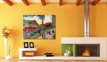 Модульная картина Городской пейзаж