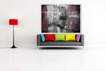 Модульная картина Тренировка в Манхэттене