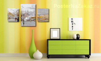 Модульная картина Док и старыйТрокадеро