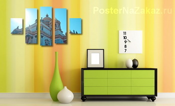 Модульная картина Геометрия форм