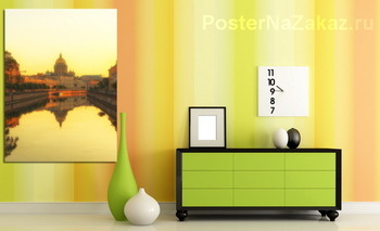 Модульная картина Золотой Мираж