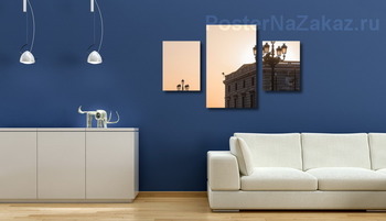 Модульная картина Мадрид