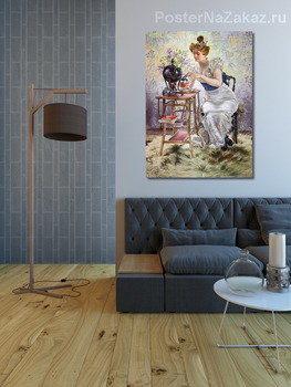 Модульная картина Время чая