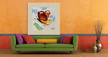 Модульная картина Полёт бабочки