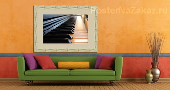 Модульная картина Пианино