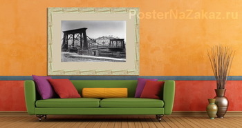 Модульная картина Египетский мост.1870