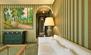 Модульная картина Проселочная дорога летом