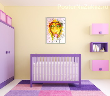 Модульная картина Обезьяна