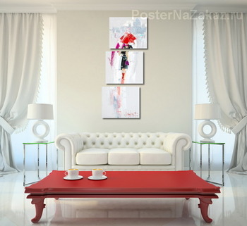 Модульная картина Прогулка