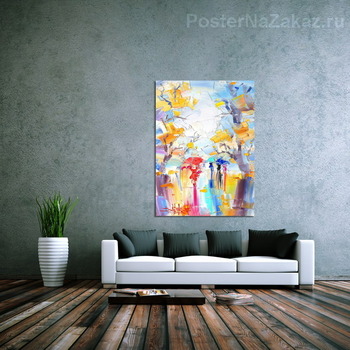 Модульная картина Золотая осень