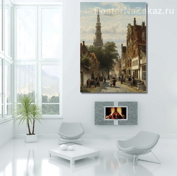 Модульная картина Харлем, ЛЕТОМ