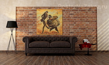 Модульная картина Им весело