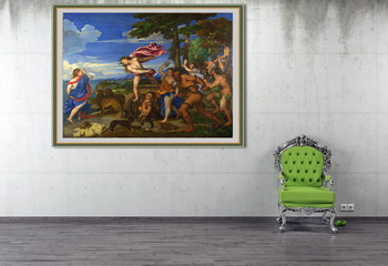 Модульная картина Вакх и Ариадна