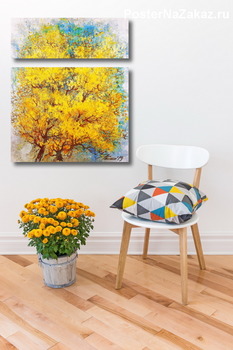 Модульная картина Обнятая солнцем.