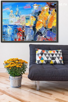 Модульная картина У банковского мостика