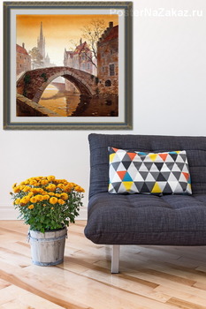 Модульная картина Города Европы