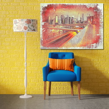 Модульная картина Нижний Манхэттен