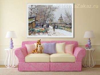 Модульная картина Угол набережной