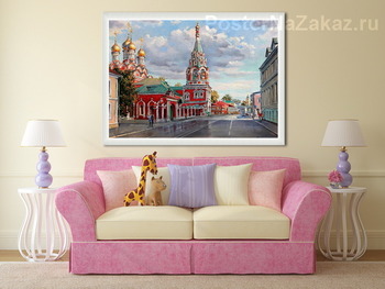 Модульная картина Улица Дмитровка