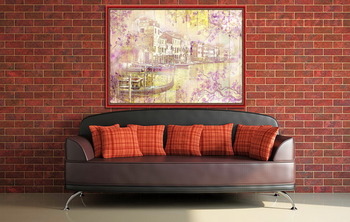 Модульная картина Весна в Венеции