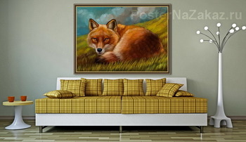 Модульная картина Рыжая осень