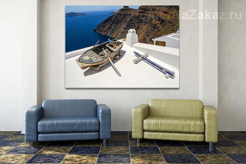 Модульная картина Лодка