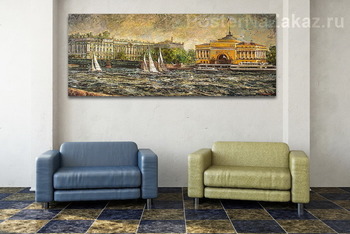 Модульная картина Раздолье